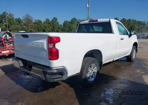 2021 Chevrolet Silverado 1500 2Wd Long Bed Wt z USA, uszkodzony, nr VIN 3GCNWAEF3MG375762